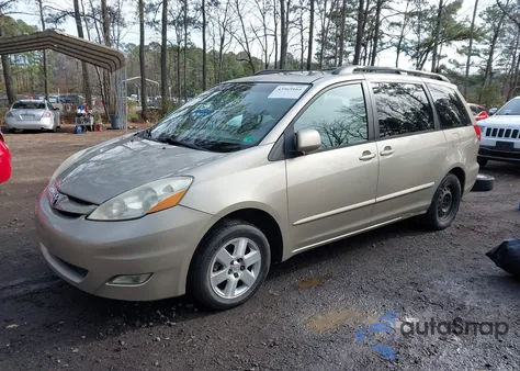 2006 Toyota Sienna Xle из США, поврежденный, VIN 5TDZA22C26S542682